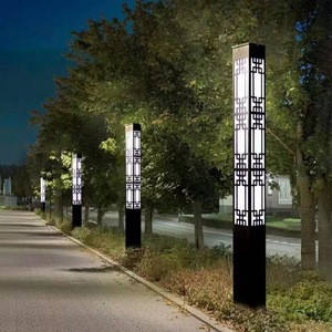 Lampe solaire LED de jardin, corps en aluminium, IP65, lampe de chemin extérieure, lumière blanc chaud, contrôle par capteur, garantie 10 ans, pile AAA - Product Image 3