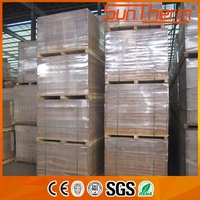Tuile en aluminium haute résistance au feu SUNTHERM, brique réfractaire ignifuge à réfractarité moyenne