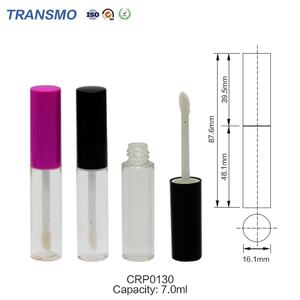 Tubos de Brillo Labial de 7 ml, Logotipo Personalizado, Tubo Brillante, Artículos Económicos, Brillo Labial, Tapa de Rosca, Tubo de Plástico - Product Image 2