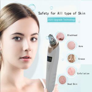 Nouvel aspirateur de pores facial rechargeable 5 niveaux de puissance, kit extracteur d'acné électrique pour femmes - Product Image 5