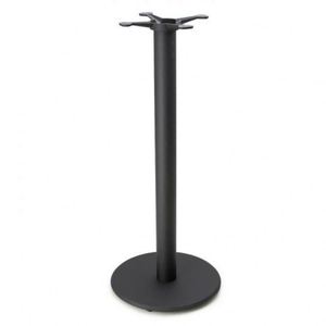 WEKIS Vintage Brass Table Bases Large Round Economy Disk High <b>End</b> <b>Bar</b> Restaurants and Hotels Height Pedestal Table Base - Product Image 1