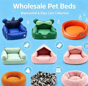 Cute Ear Shaped Pet Sofa Bed Thickened <b>Cushion</b> Non-Slip Bottom Comfortable Cat Dog Couch for <b>Small</b> Breeds - Product Image 1