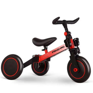 Bicicleta Multifuncional 3 en 1 Plegable para Niños Pequeños, Bicicleta <span class=keywords><strong>de</strong></span> Equilibrio, Triciclo, Correpasillos para Niños - Product Image 4
