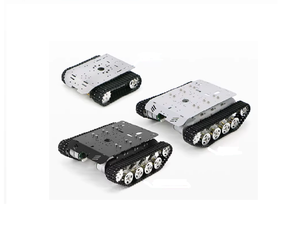 Châssis de robot à chenilles en métal, kit de châssis de robot intelligent à chenilles, pièces de machines de construction - Product Image 4