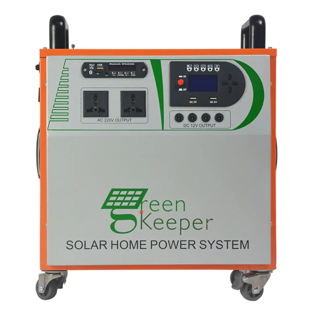 Batería de 220v, sistemas de energía solar de 500 <span class=keywords><strong>vatios</strong></span> para sistema de energía solar