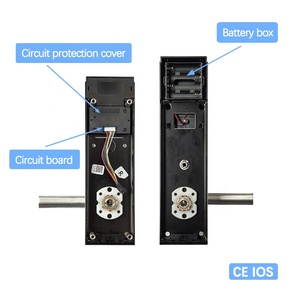 קלאסי נעילת מלון נירוסטה קלאסי עם תוכנה לניהול מערכת מלון כרטיס דלת מנעול חכם - Product Image 5