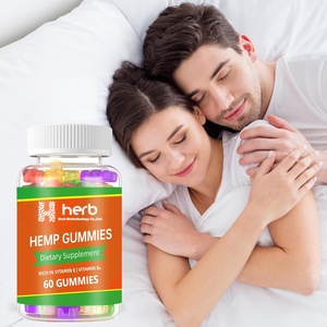 Caramelle Gommose alla Canapa OEM/ODM con Etichetta Privata, Confezione da 60 per Adulti - Calma, Relax, Supporto Cerebrale e Miglioramento della Memoria per un Sonno Sano - Product Image 3