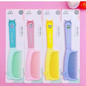 AISHU Cute Cartoon Hair <b>Comb</b> Anti Static Large Size Travel Use Plastic <b>Comb</b> For General Population - Product Image 1