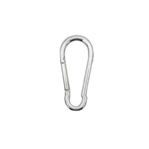 Mosquetón de Acero al Carbono en Forma de D con Acabado Liso para Escalada y Camping al Aire Libre a Buen Precio - Product Image 4