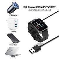 Cable de Carga Magnético para Reloj Inteligente, Cable USB 2.0 de Cobre Puro de 2.84mm 4.0mm 7.62mm, 2 Pines 4 Pines, Venta al Por Mayor de Fábrica