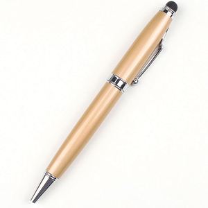 Stylo publicitaire de haute qualité avec logo personnalisé, stylet tactile en métal, à un prix avantageux - Product Image 2