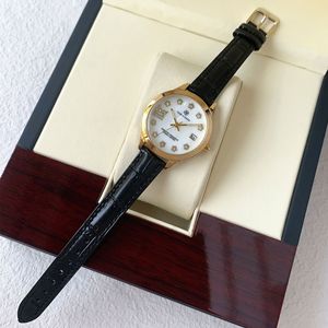 Fashionable and elegant ladies' watch, water-resistant student wristwatch with <b>calendar</b> and rhinestones - Product Image 2