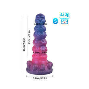 Tapón Anal Personalizado OEM para Hombres y Mujeres, de Silicona Líquida, con Forma de Calavera, Juguete Sexual para Masturbación Masculina - Product Image 3