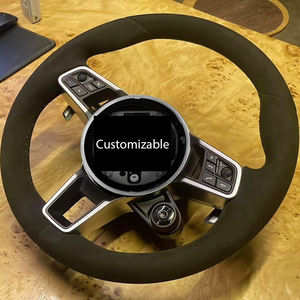 Actualización Premium para montaje de volante Alcantara para <span class=keywords><strong>Porsche</strong></span> Panamera Cayman TT 911 718 992 991 estilo deportivo <span class=keywords><strong>comprar</strong></span> en línea ahora - Product Image 2