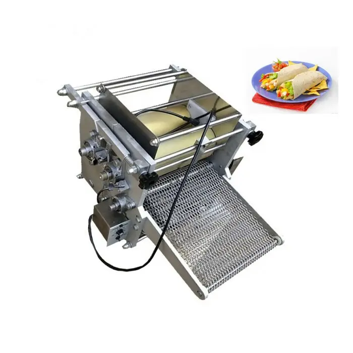 Macchina automatica per tortilla di mais chapati che produce tortilla