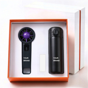 USB Handheld Fan Water Bottle Umbrella <b>Gift</b> <b>Set</b> 1000mAh 3-6 Hours Battery Plastic Portable Convenience Promotional Novelty <b>Gifts</b> - Product Image 4