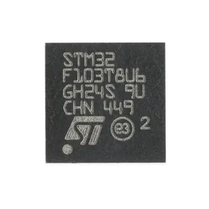 Microcontrolador STM32F103T8U6 STM32F103 STM32F QFN-36 MCU de 32 bits, Circuitos Integrados STM32F103T8U6 - Product Image 1