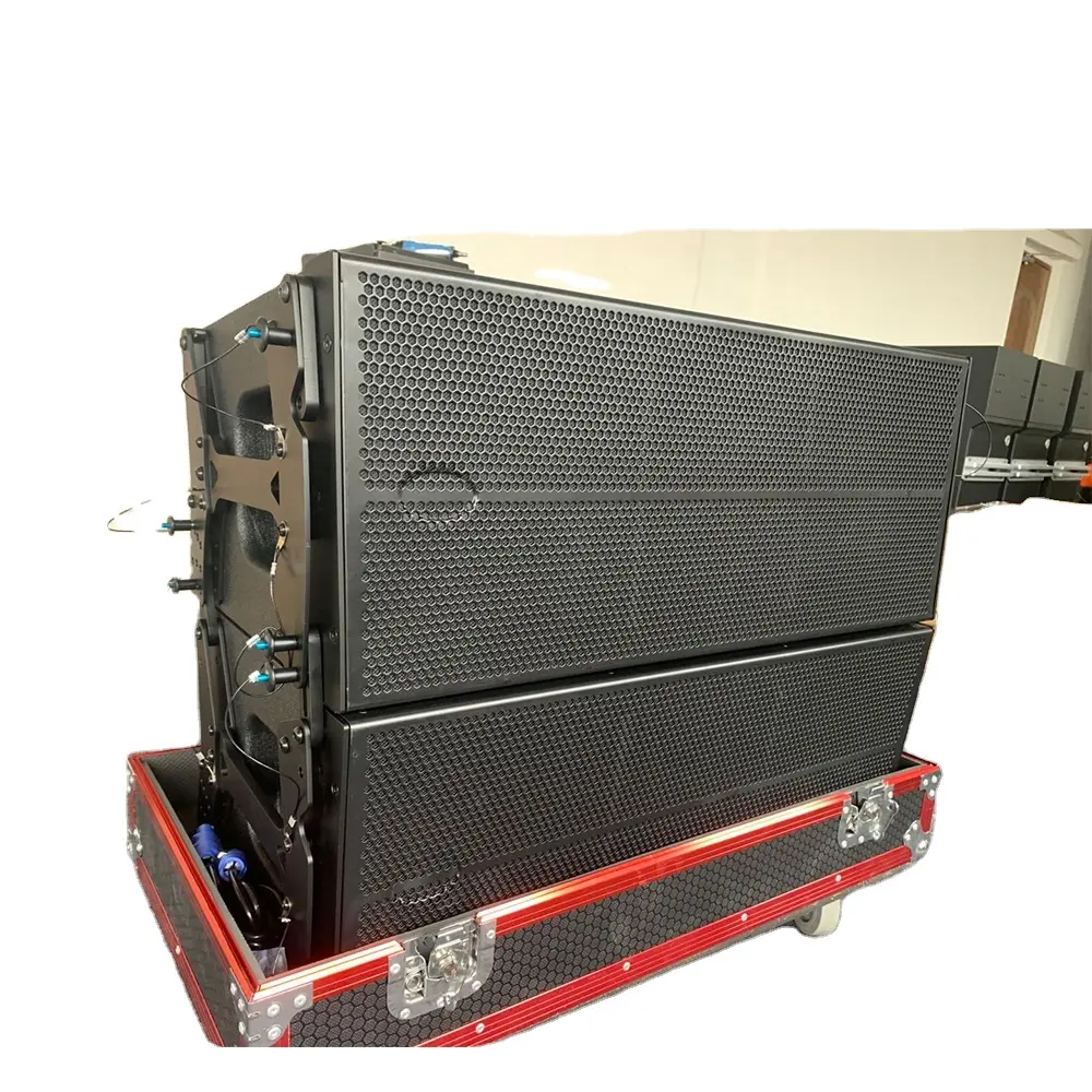 Powered line array Professional audio Double 10 inch mini pro audio active line array speaker powered sound system