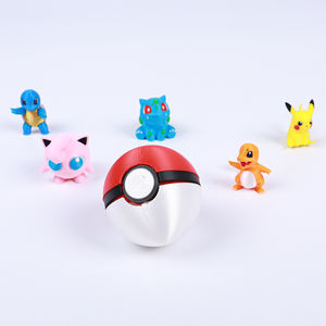 Vashine 3D Imprimé Charmander Coloré PLA Pikachu Action Anime Porte-clés Figure En Plastique Flexible Jouets pour Poke Ball Décoration - Product Image 5