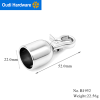 Capuchon à pampille en métal sans nickel pour fermoir à griffe de homard pivotant de sac à main, avec embouts de pampille personnalisés, accessoires de maroquinerie