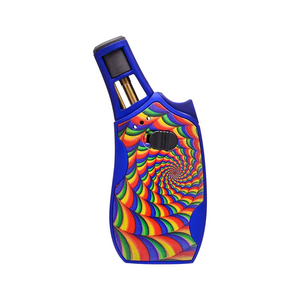 Encendedor de antorcha de butano de nuevo estilo, ajuste de llama de chorro de encendido para quemar cigarros y tabaco, encendedor de Gas único - Product Image 3