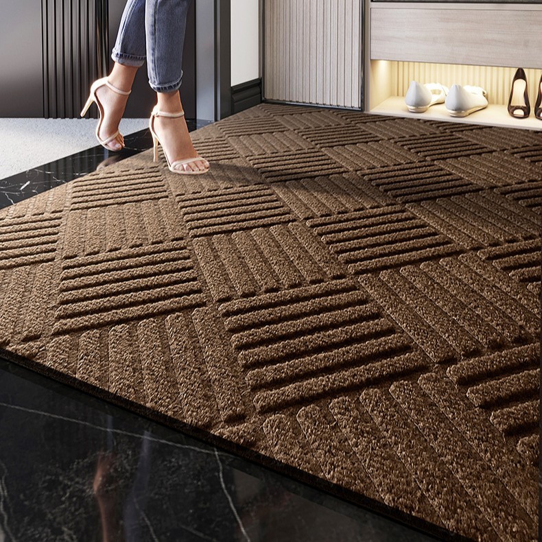 Diamond pattern brown
