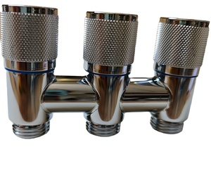 Angle en acier inoxydable chromé LISHUI pour l'utilisation de l'eau dans la salle de bain et la cuisine - Product Image 1
