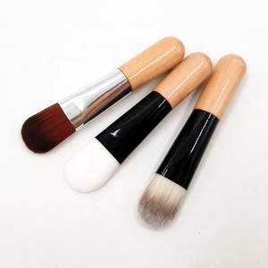Petit Visage Masque Facial Brosse Masque D'argile Applicateur Maquillage Clair Poignée Blanc Mini Brosse <span class=keywords><strong>de</strong></span> Fondation - Product Image 4
