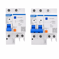 Disjoncteur différentiel CHINT NXBLE-63 NXBLE-63YH RCBO 1P+N 4P 125A AC-DC pour borne de recharge de véhicules électriques