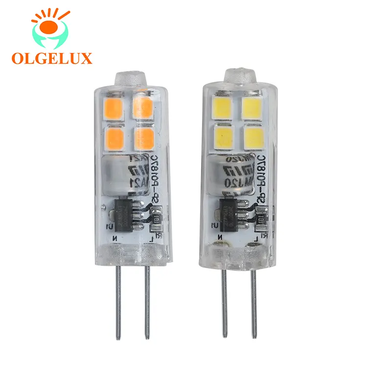 Toptan G4 G9 SMD LED ampul ışık seramik lamba AC 220V sıcak beyaz PC kapak 3000-6500K