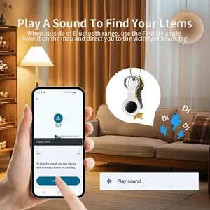 Localizador Multifuncional para Controle de Aplicativo de Posicionamento GPS para Bagagem, Animais de Estimação e Crianças com Alarme Bidirecional e Bateria de Lítio - Product Image 4