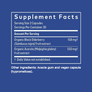 Cápsulas de saúco negras de personalización privada con suplemento de salud, cápsulas para mejorar la función del sistema inmunológico - Product Image 2