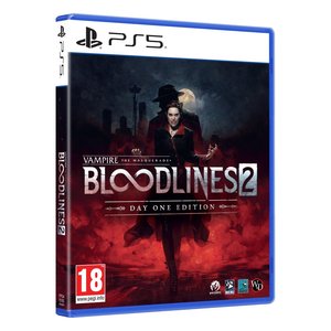 PLAYSTATION 5 Vampire The Masquerade <span class=keywords><strong>Bloodlines</strong></span> <span class=keywords><strong>2</strong></span> Edición del Día de Lanzamiento PEGI 18+ 1158877 - Product Image 1