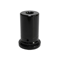 Support de lampe en acier à connexion rapide avec support de suspension TV, finition oxyde noir, boulons de 40 mm