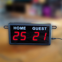 Compteur de score à écran LED de 2.3 pouces du meilleur fabricant pour les compétitions de billard, de basket-ball et de badminton
