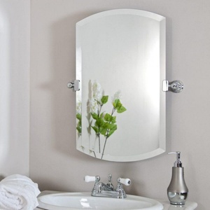 Miroirs de salle de bain modernes sans cadre en verre, bord biseauté, couleur unie, pour la décoration intérieure et la fixation murale - Product Image 4