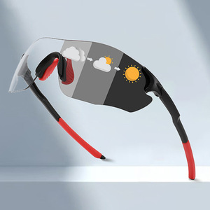 Photochromic Cycling Sunglasses Windproof <b>Goggles</b> For Running And Cycling Day <b>Night</b> Use - Product Image 1