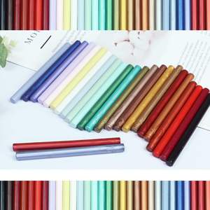 Toptan Özel Esnek Sızdırmazlık Balmumu Çubukları Tutkal Tabancası Metalik Altın Sedefli Plastik Düğün Davetiyeleri CRECRA Markası - Product Image 3