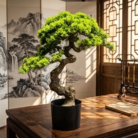 Plante artificielle réaliste en pot, Bonsaï écologique de qualité supérieure, verdure décorative pour intérieur, maison, bureau, table, mariage