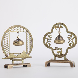 <b>Backflow</b> alloy copper <b>incense</b> burner ornament, household small hanging <b>incense</b> burner, aromatherapy burner, indoor sandalwood - Product Image 1