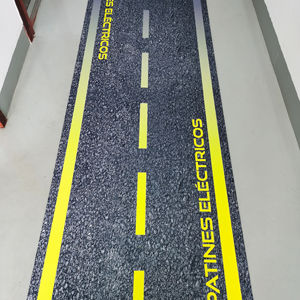 Tapis de moto 78,7 x 31,5 pouces, tapis de sol de garage lavable, tapis de stationnement antidérapant, coussin absorbant l'huile avec couche de support en caoutchouc - Product Image 5