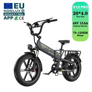 Entrepôt Pologne KOOLUX X12 pro 48V 15AH Tout-terrain Déverrouillage NFC 25km/h TUV Vélo Électrique 24h Adulte - Product Image 1