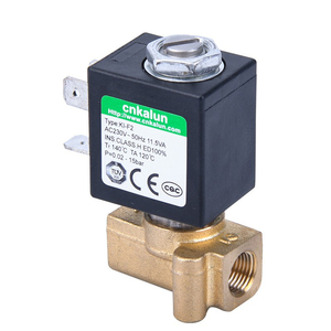 Vanne Solénoïde 2 Voies en Laiton et Plastique DC12V/24V AC110-240V 0.5L/min 4L/min KL-F1/2/7/11/13 - Product Image 5