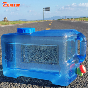 Sản Phẩm Bán Chạy Mùa Hè Xách Tay 5 Gal 5 Gallon Bình Chứa Nước Bằng Nhựa Với Vòi Nước - Product Image 1