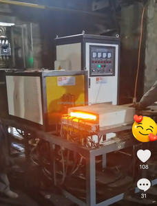 Fabricant professionnel de fours à induction HF et MF, machine de forgeage par induction facile à utiliser pour les boulons et les écrous - Product Image 4