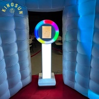 Photobooth tactile de haute qualité en métal robuste pour mariage et fête, avec télécommande, garantie 1 an