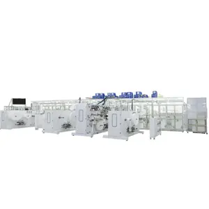 WELLDONE T Type Full Servo Baby Diaper Production Line New Diaper Machine Manufacturer Fully Automatic