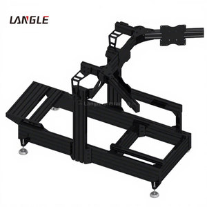 Simulador de Carreras de Grado Industrial con Estructura de Aluminio, Plataforma de Conducción Directa Ergonómica con Ruedas Bloqueables - Product Image 2