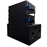 SA212 double 12 pouces 2 voies line array haut-parleur professionnel scène audio système de son actif passif pour événement en plein air