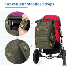<span class=keywords><strong>Zaino</strong></span> multifunzione da esterno per <span class=keywords><strong>mamma</strong></span> tutto in uno porta ciuccio da viaggio borsa per pannolini per bambini con fasciatoio portatile - Product Image 5